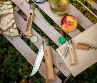 Набор кухонных ножей OPINEL  NOMAD Франция + доска нарезки + полотенце