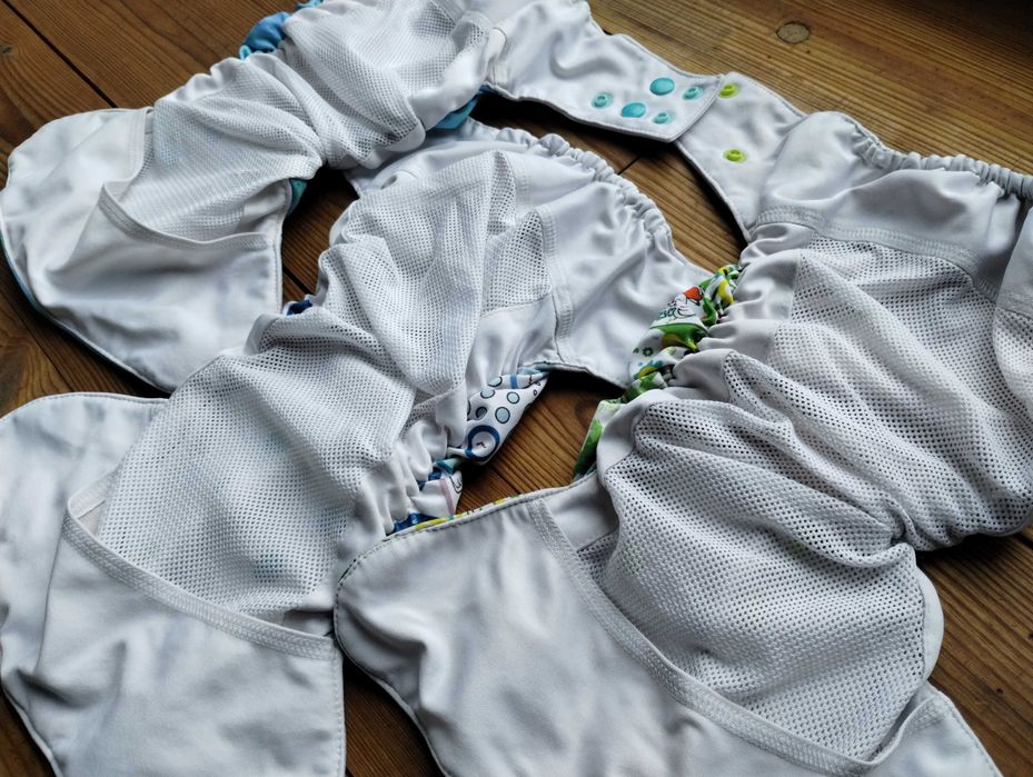 duży zestaw pieluszki wielorazowe mommy mouse