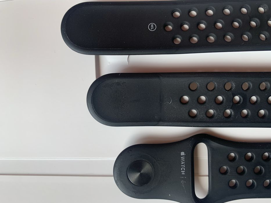 Ремінець Apple Nike Sport Band Black
