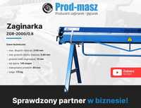 Zaginarka giętarka krawędziarka 2.14 m 0.8 mm PROD-MASZ