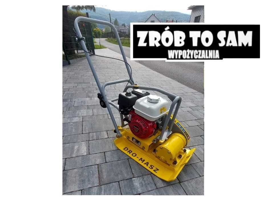 zagęszczarka wynajem honda 4,8KM płyta ubijak dro-masz brukowej