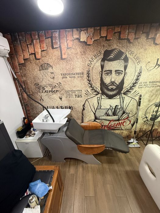 Rampa cabeleiro ou barbeiro em muito bom estado