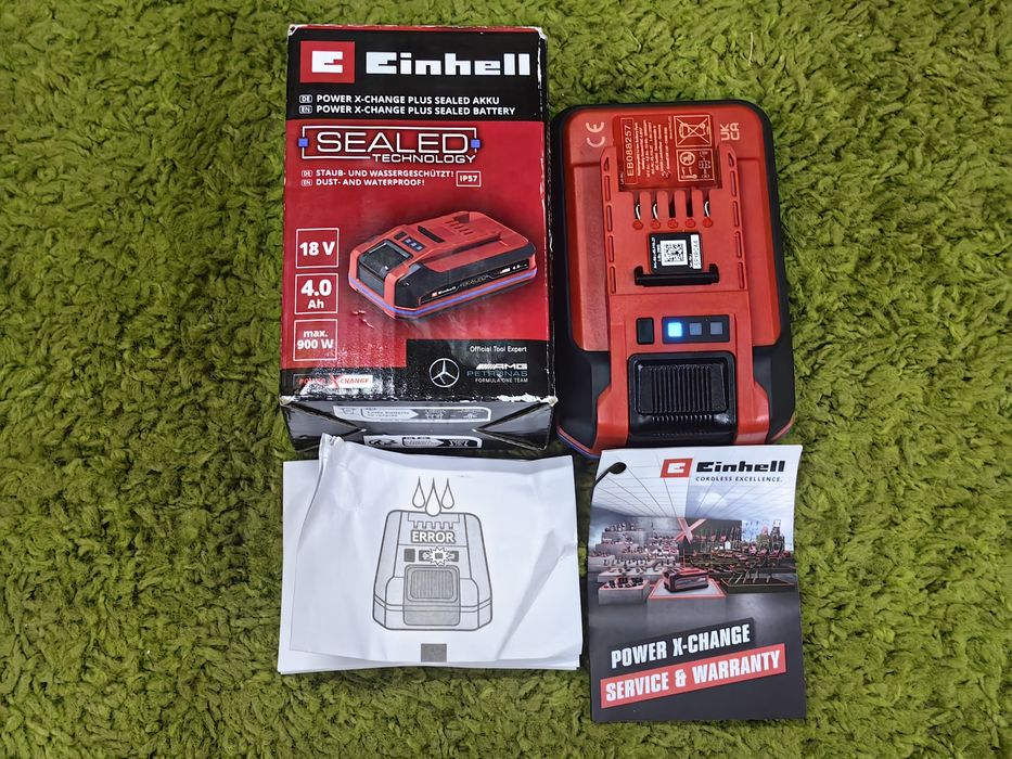 Bateria Akumulator Einhell 4 Ah Sealed woodoorny i pyłoodporny nowy