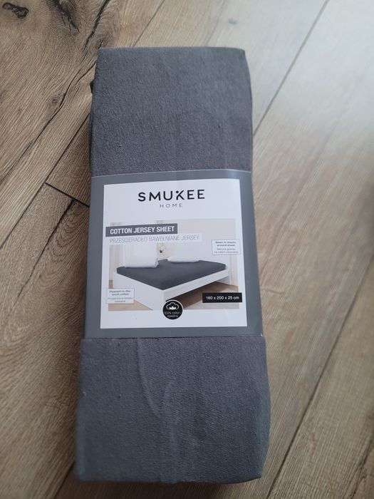 Prześcieradło bawełniane jersey 160x200 z gumką