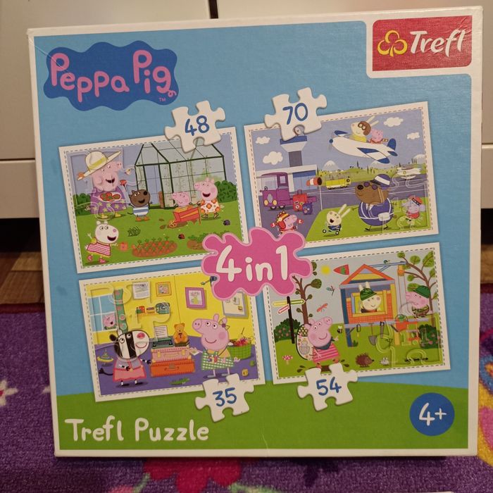 Puzzle Świnka Peppa