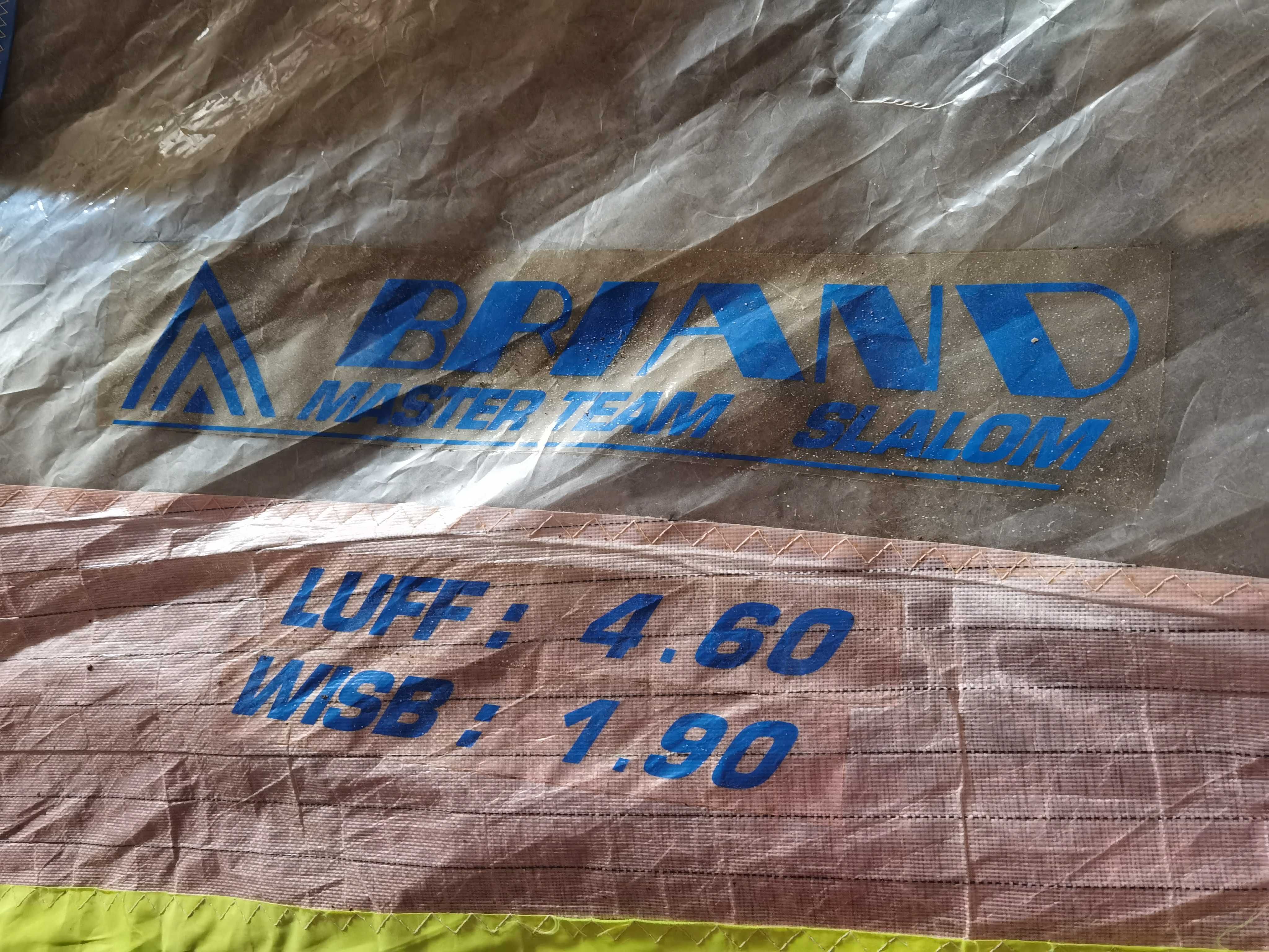Vela Windsurf Briand Master Team Slalom 6.0 - bom estado