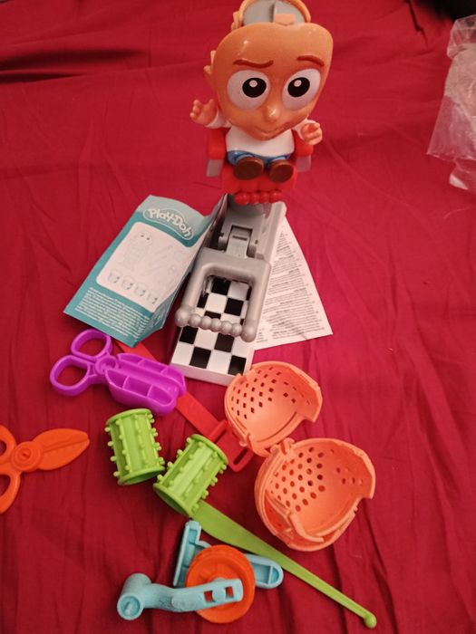 Playdoh cabelo maluco
