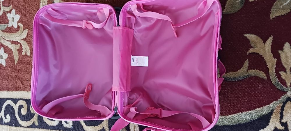 Mala troller de viagem para menina com unicornios