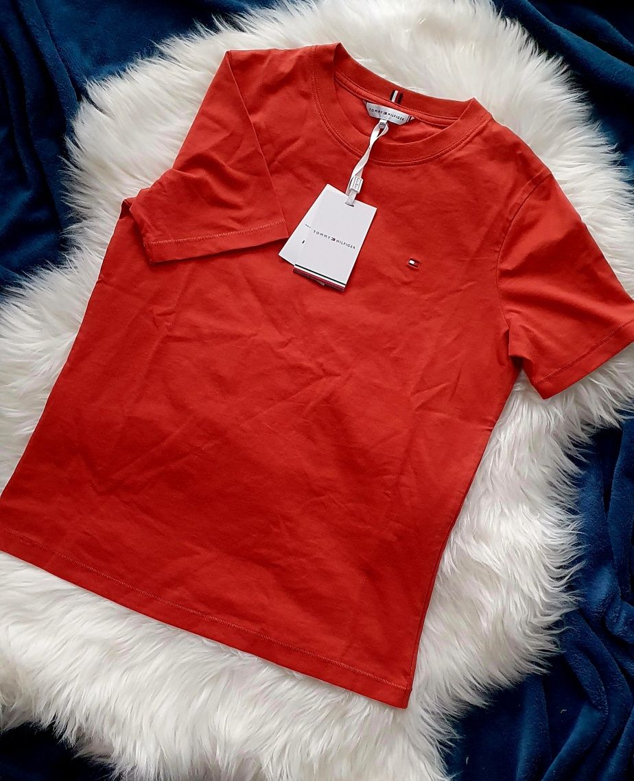 Spódniczka jeansowa Tommy Jeans z wzorem tropikalnym 100% oryginał