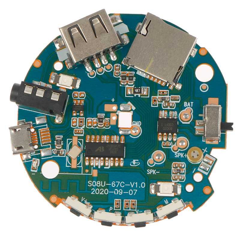 3.7-5 В Многофункциональный Bluetooth приемник.Плата усилителя звука