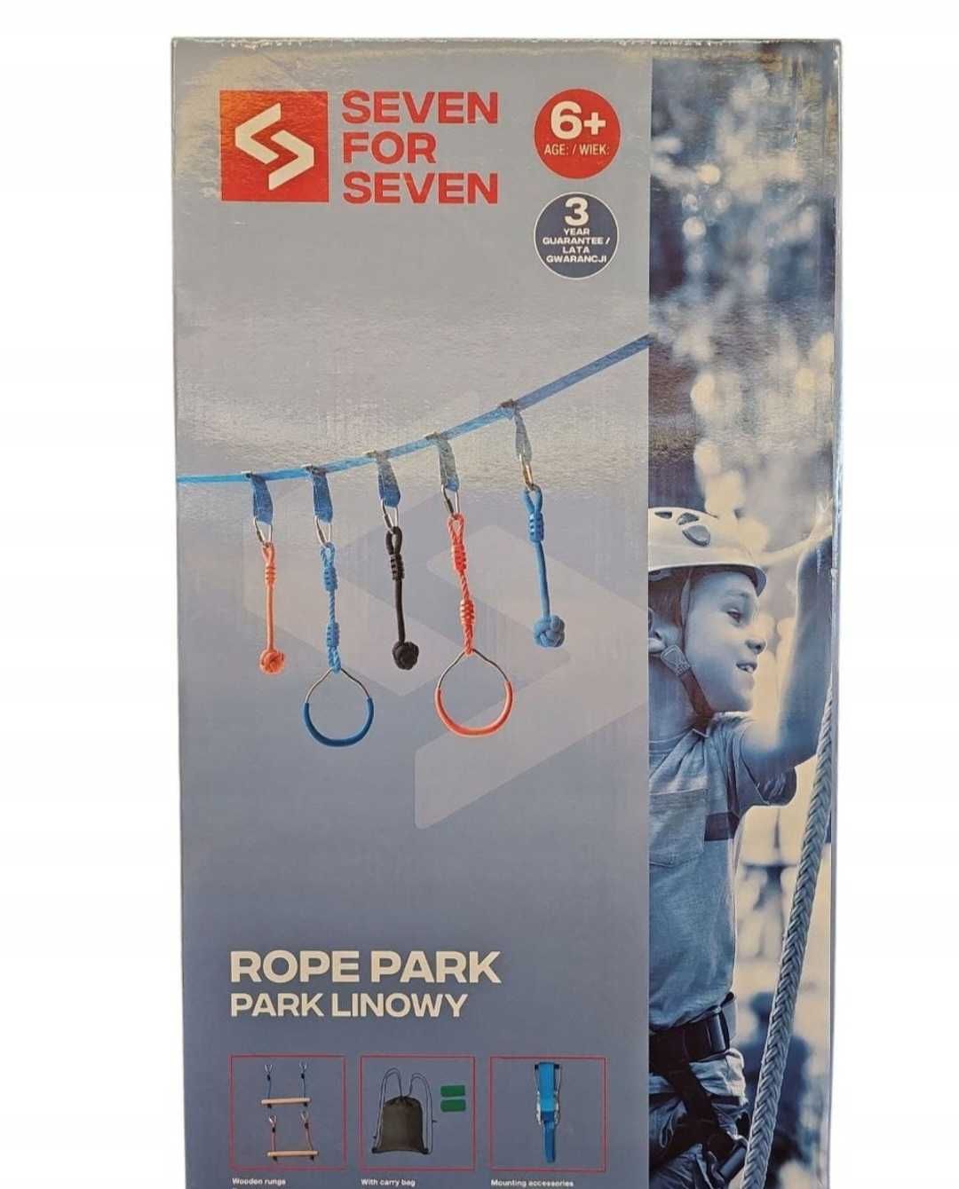 Seven for Seven Park linowy dzieci przenośny tor przeszkód plac zabaw