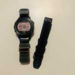 Czarny pasek Garmin Soft Touch, 20 mm