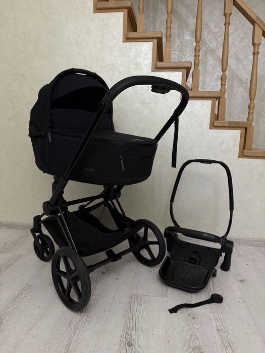 Cybex priam 4.0 matt black sepia black сайбекс cubex