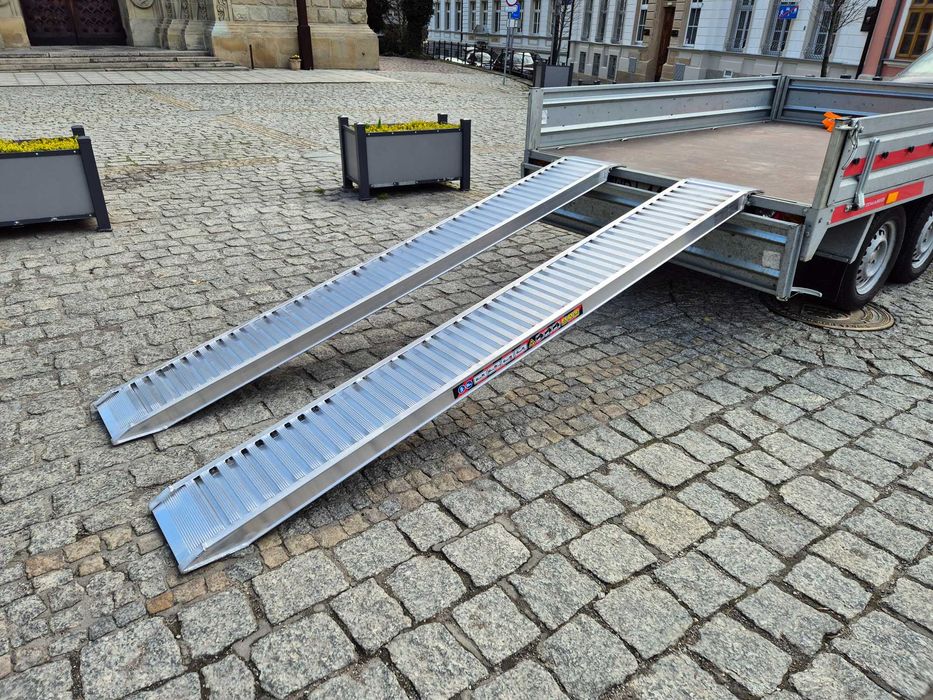 Najazdy aluminiowe 2.5m do 1750kg - Dostawa, gwarancja, znak CE