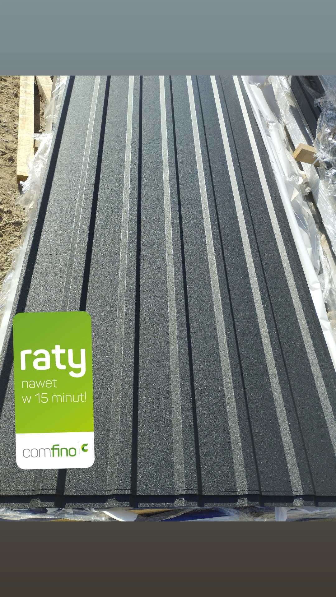 Blacha trapezowa t18 7016 mat
