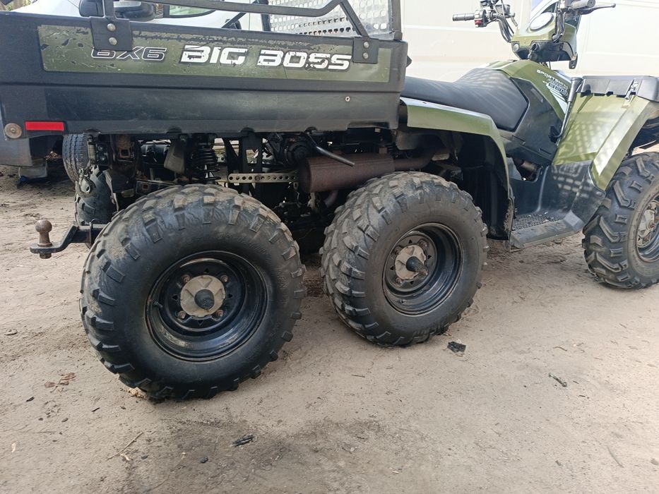 Quad Polaris 6*6 Sportsman Forest 800  Zamiana