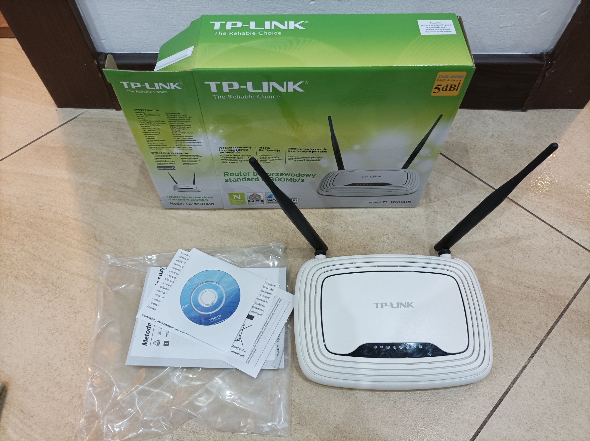 Router TP-Link TL-WR841N