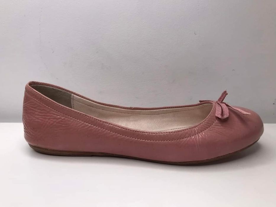 Baleriny skórzane lakierowane Comma Rozmiar 39