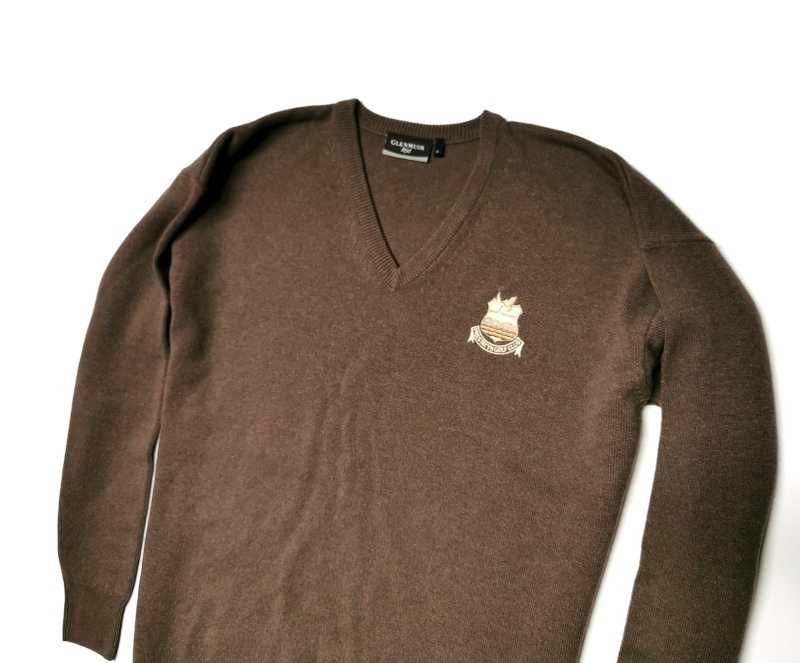 Sweterek sweter męski wełniany GLENMUIR r. XL