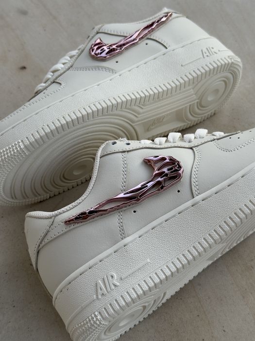 Nike Air Force 1 Low ‘Molten Metal Pink Swoosh ‘