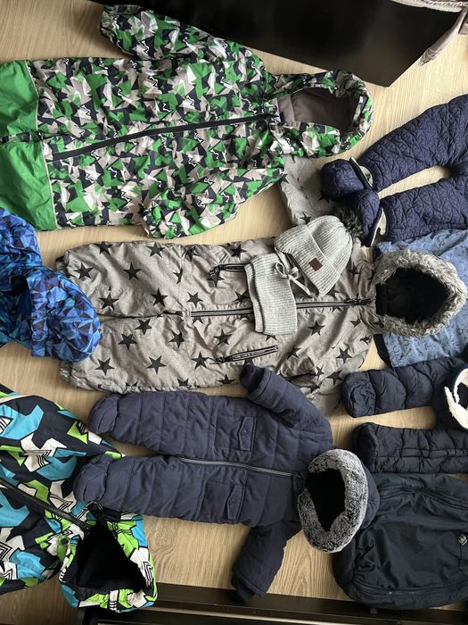 Зимовий комбінезон для хлопчика