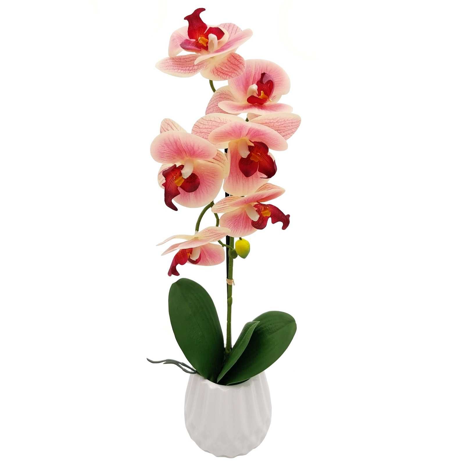 Storczyk w doniczce orchidea 50cm sztuczny storczyk różowy wysoki