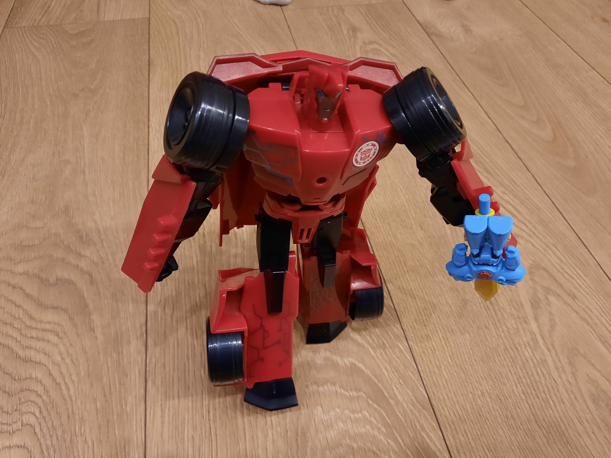 Transformers Sideswipe Hasbro 2w1 Duży robot