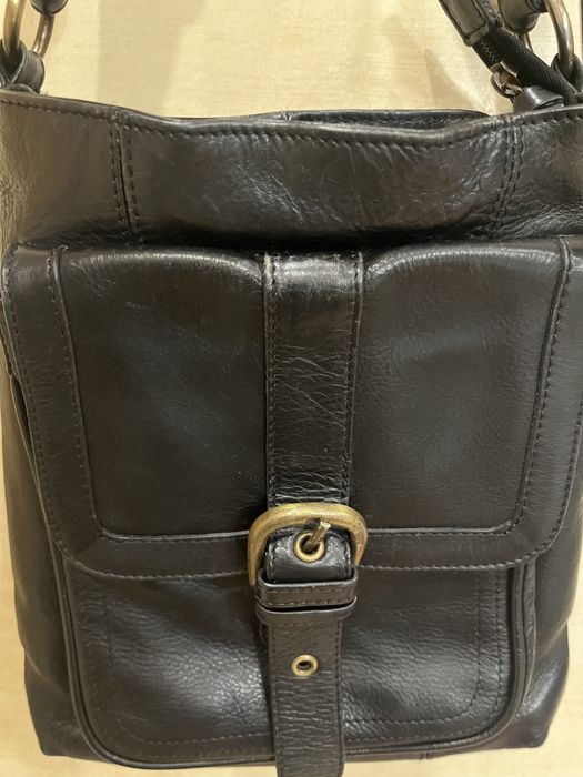 Listonoszka torebka skóra naturalna