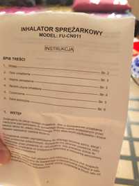 Inhalator sprężarkowy