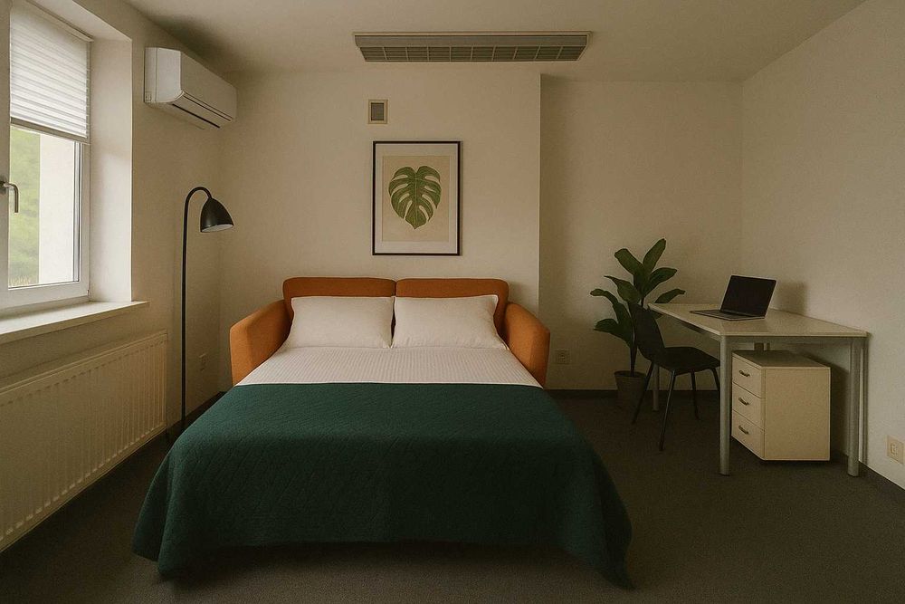 Pokój 1/2 osobowy z klimatyzacją / ul. Starowiejska 6, os. Zwięczyca