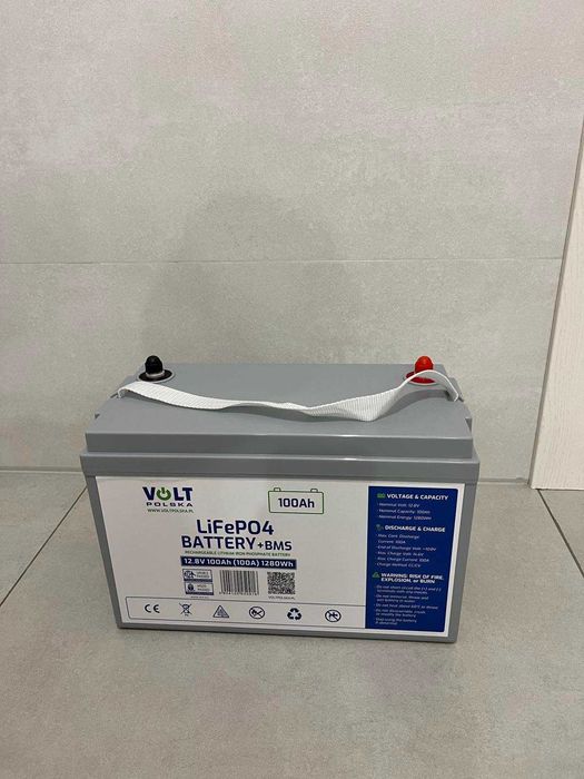 Акумулятор Volt Polska LiFePO4 12V 100 Ah (100A)