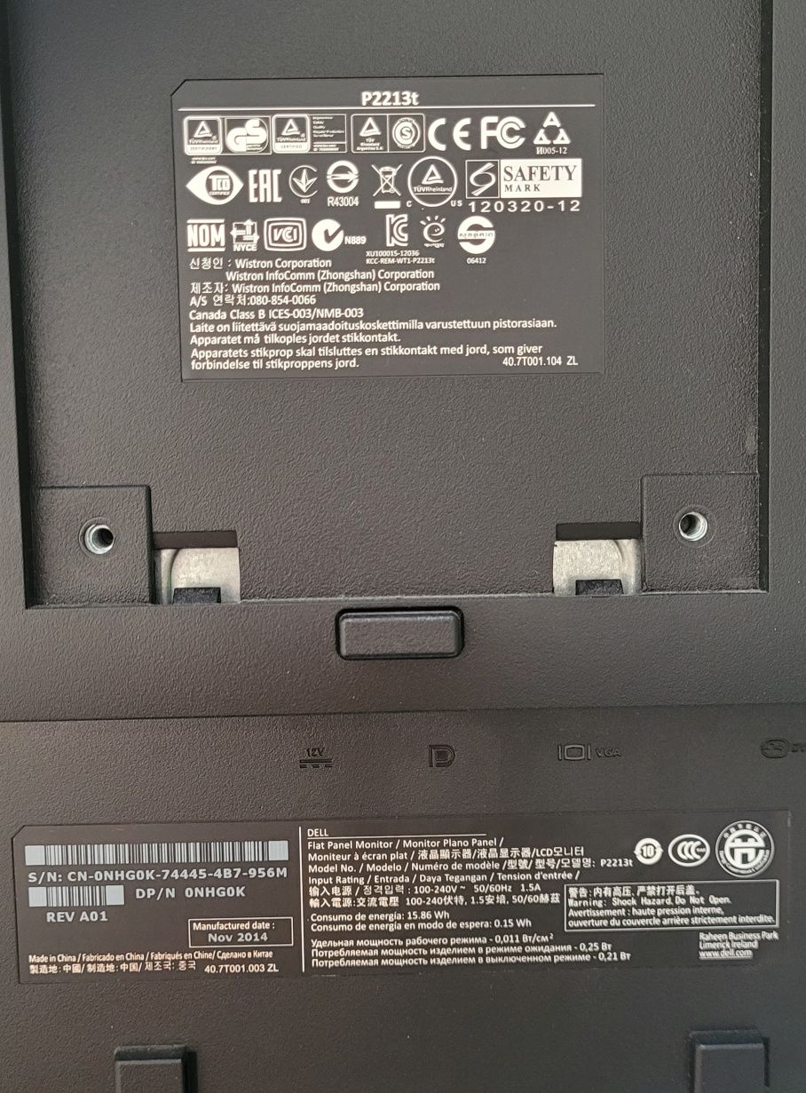 Monitor Dell 22''