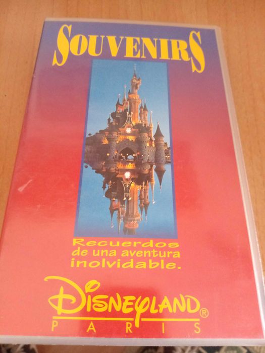 DISNEYLAND PARIS / SOUVENIRS / 1994 /HISTORIA  VHS