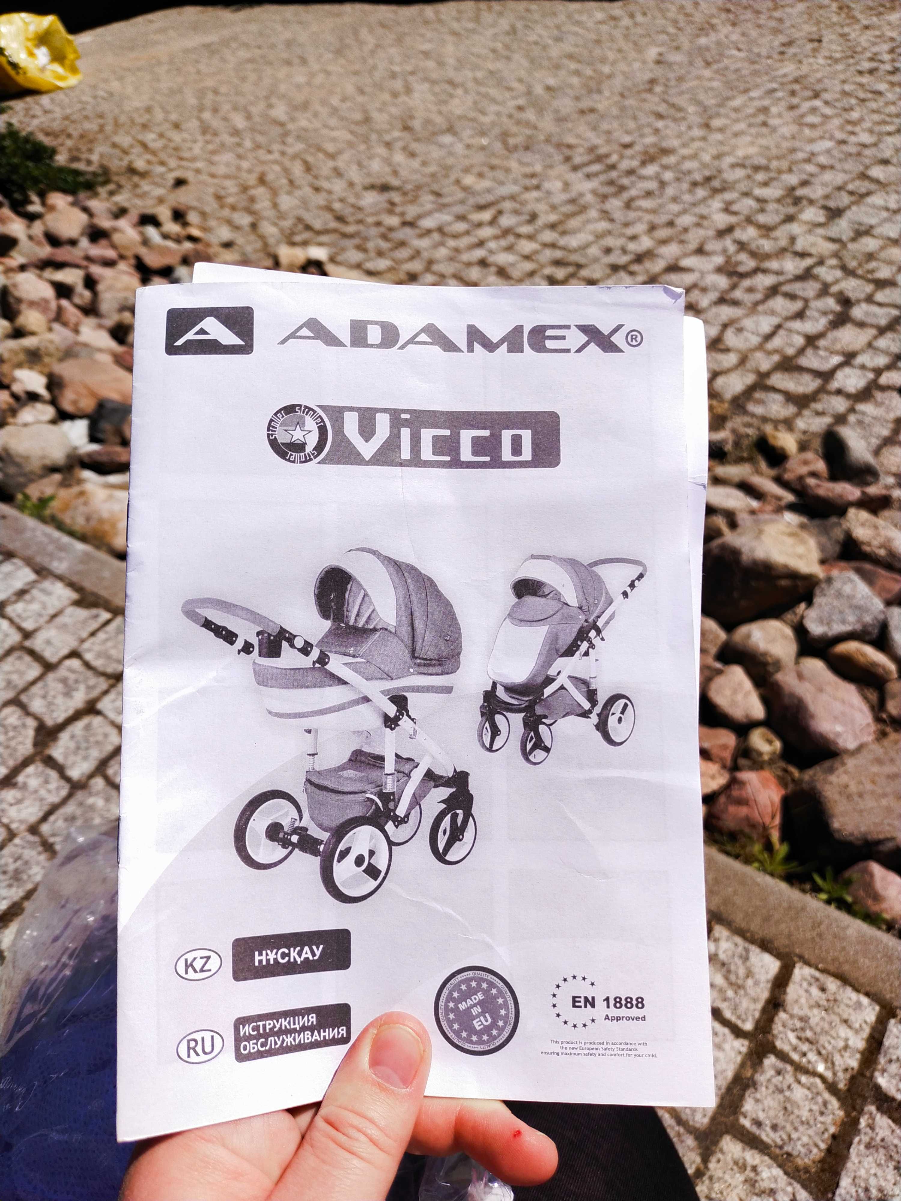 Wózek Adamex Vicco 2w1