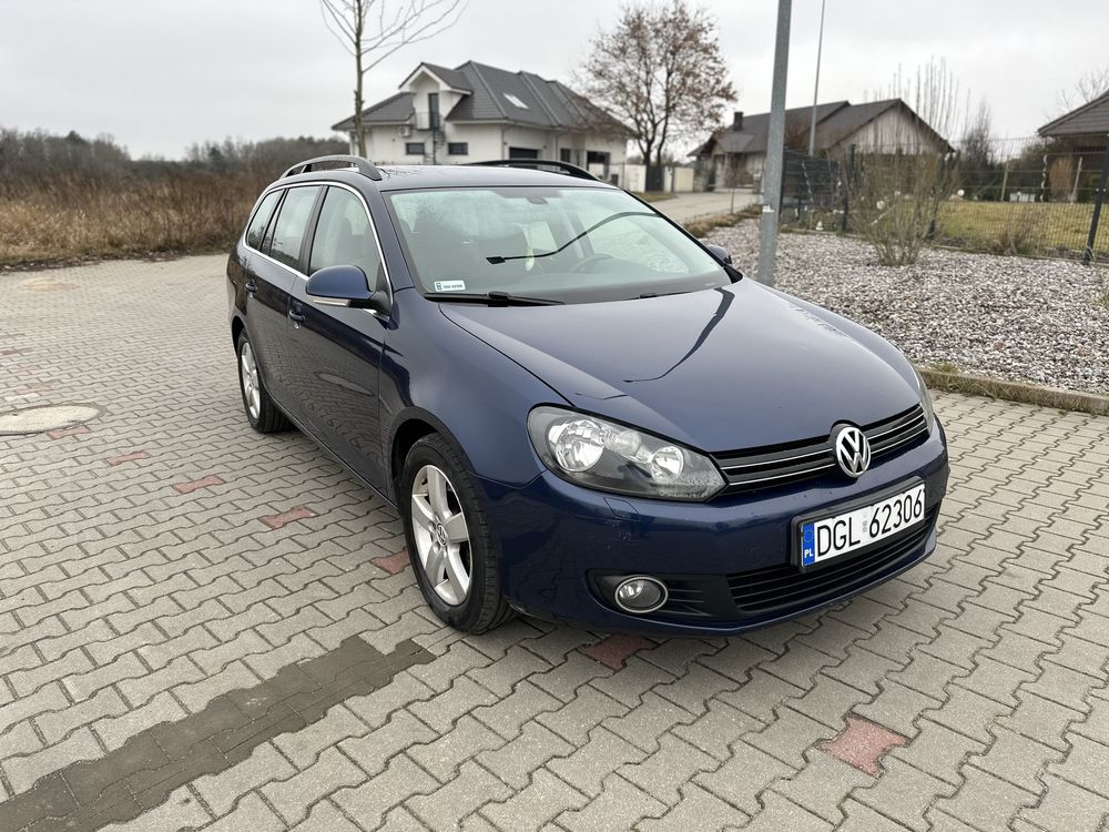 Volkswagen Golf 6 VI Variant 2.0 TDI 140KM, bogata opcja, bez wkladu