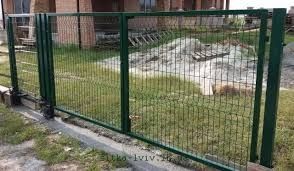 Секційна огорожа 3D, 2D, відмінна якість! Оцинковка + Порошкова фарба