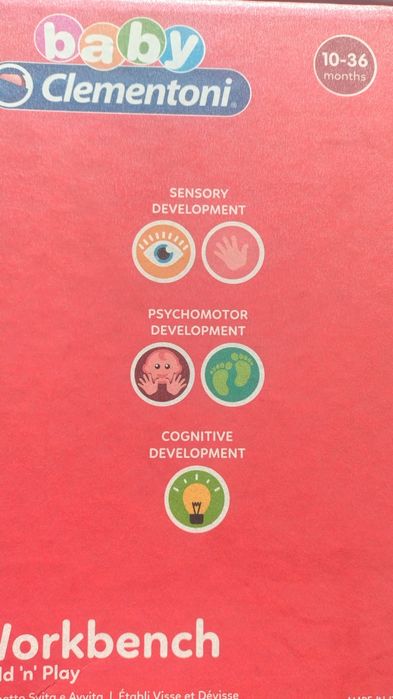 Brinquedo construção 10-36 meses