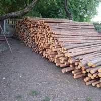 Stemple budowlane drewniane 3mb