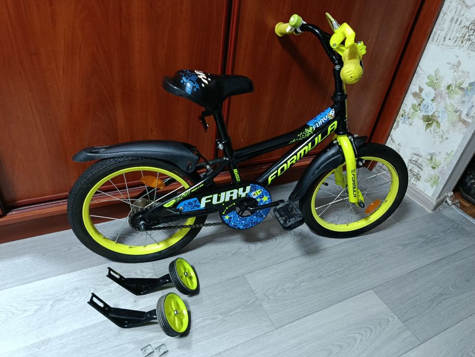 Дитячий велосипед Formula FURY 16". Детский велосипед.