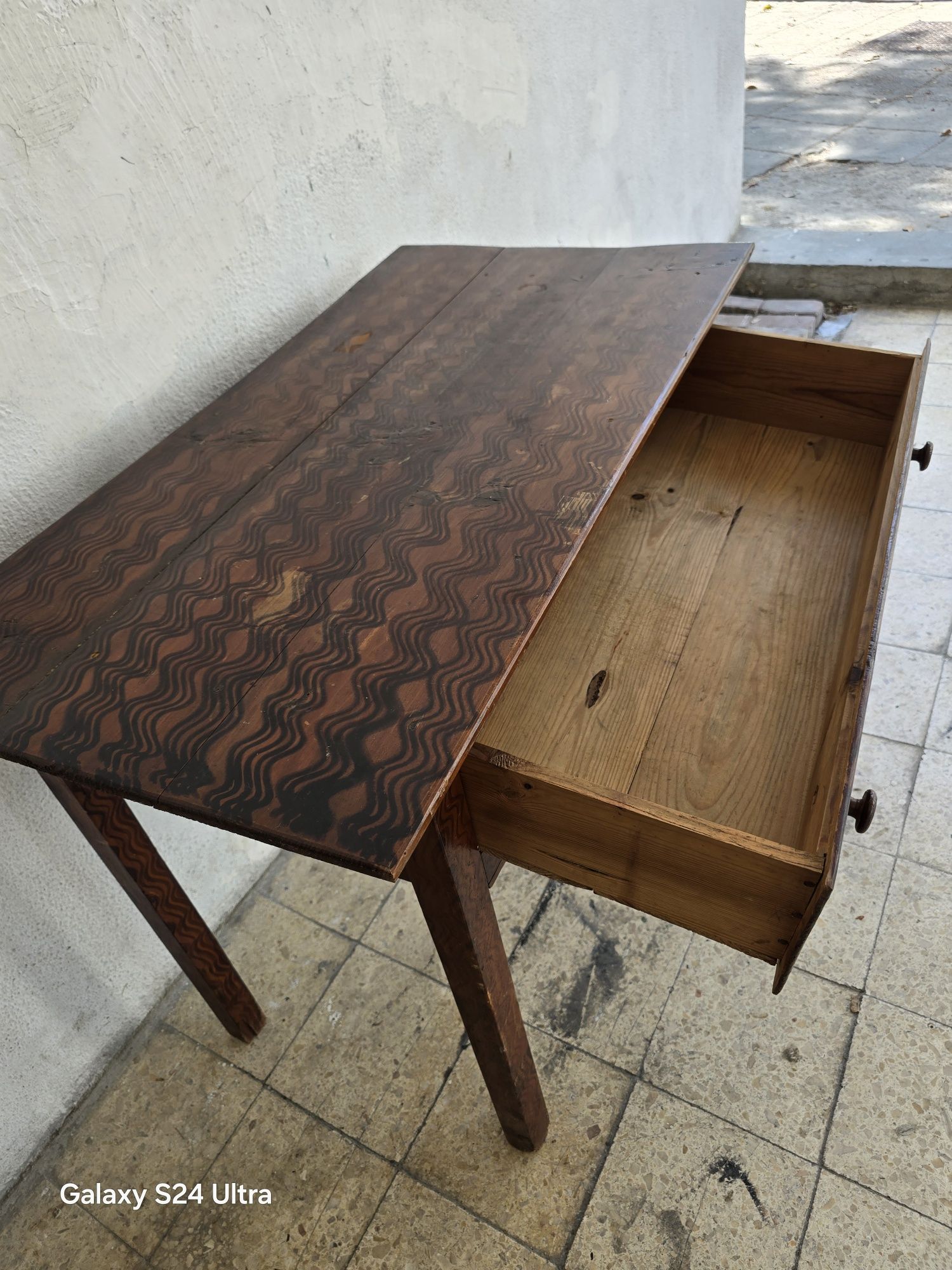 Mesa  Madeira  antiga