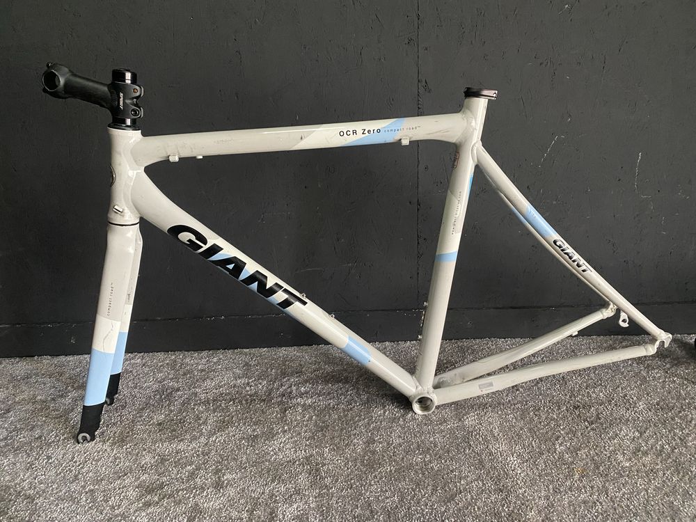Frameset Giant OCR Zero M 54 cm rama widel szosa gravel merida kross