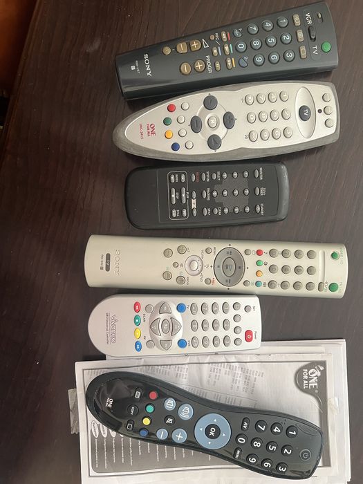 Comandos de TV variados