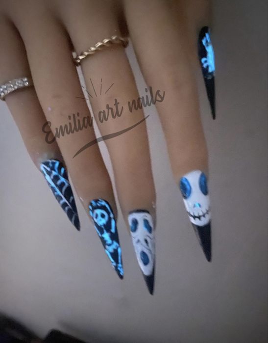 Paznokcie hybrydowe dojazd mobilnie żelowe przedluzanie