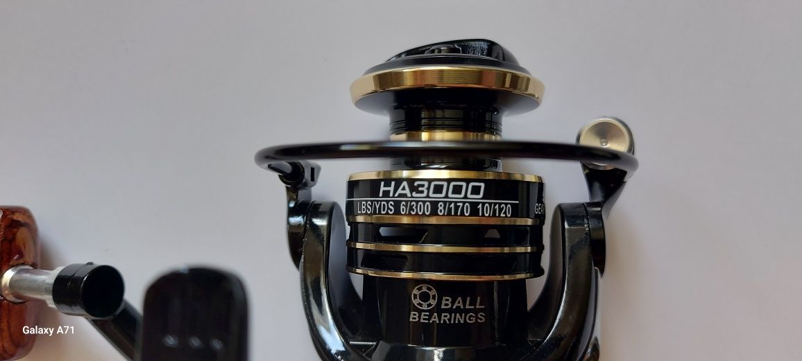 NOWY kołowrotek wędkarski Gear Ratio, model HA3000.