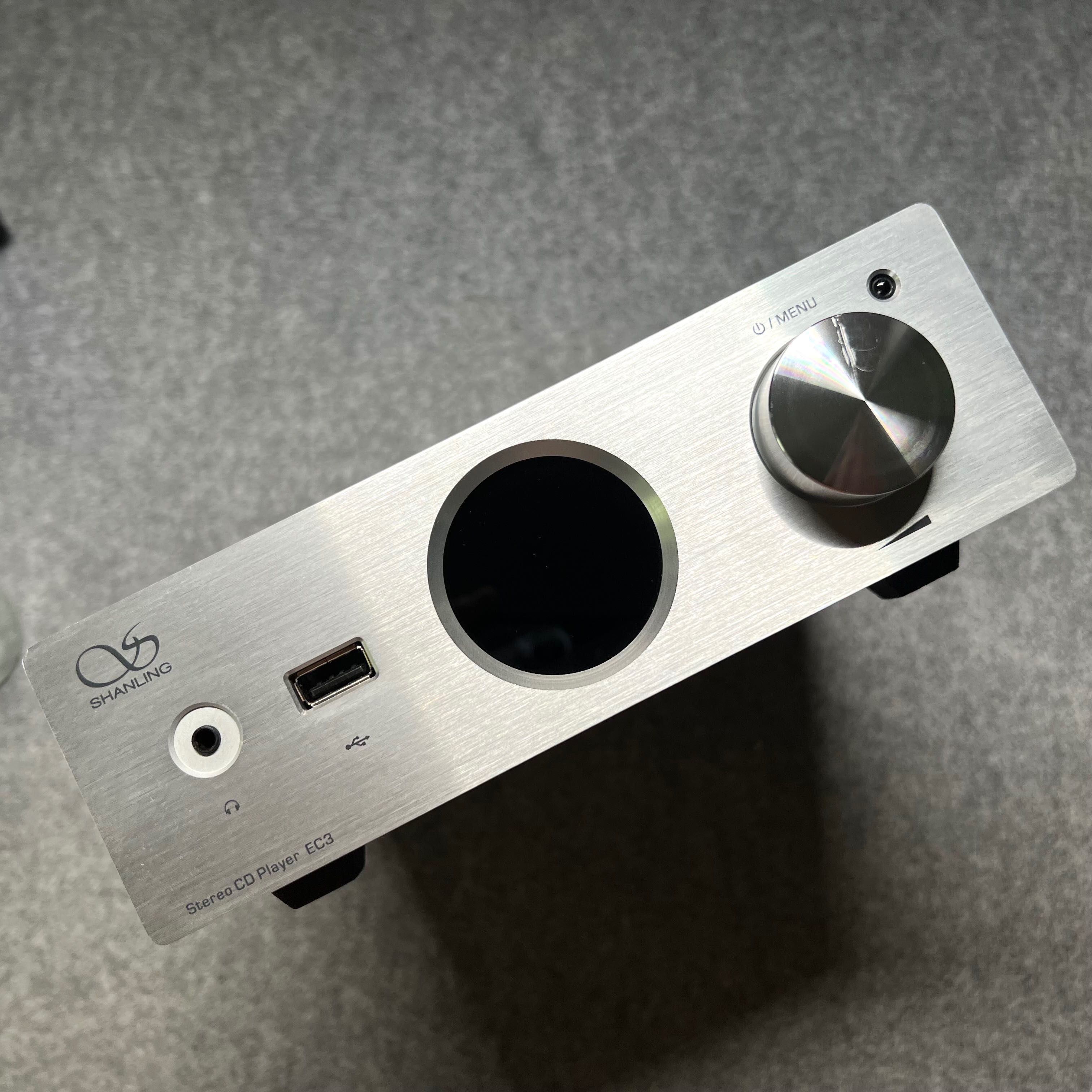 Odtwarzacz CD Shanling EC3 SREBRNY Bluetooth SPDIF jack KOMPLET