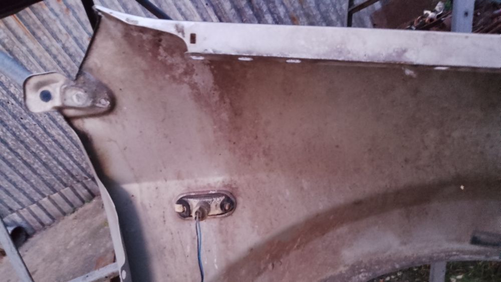 Ford Fusion Błotnik Lewy Przód Przedni Srebrny 62