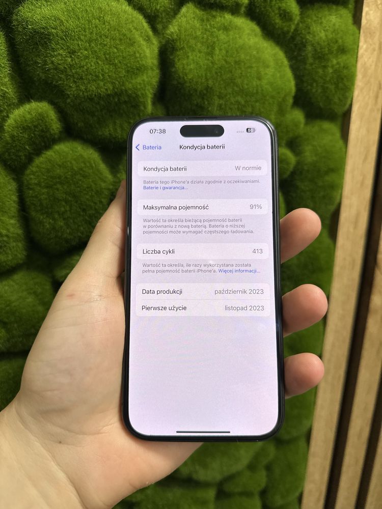 iPhone 15 pro 128 | Gwarancja | Wieliczka | FVM | A-