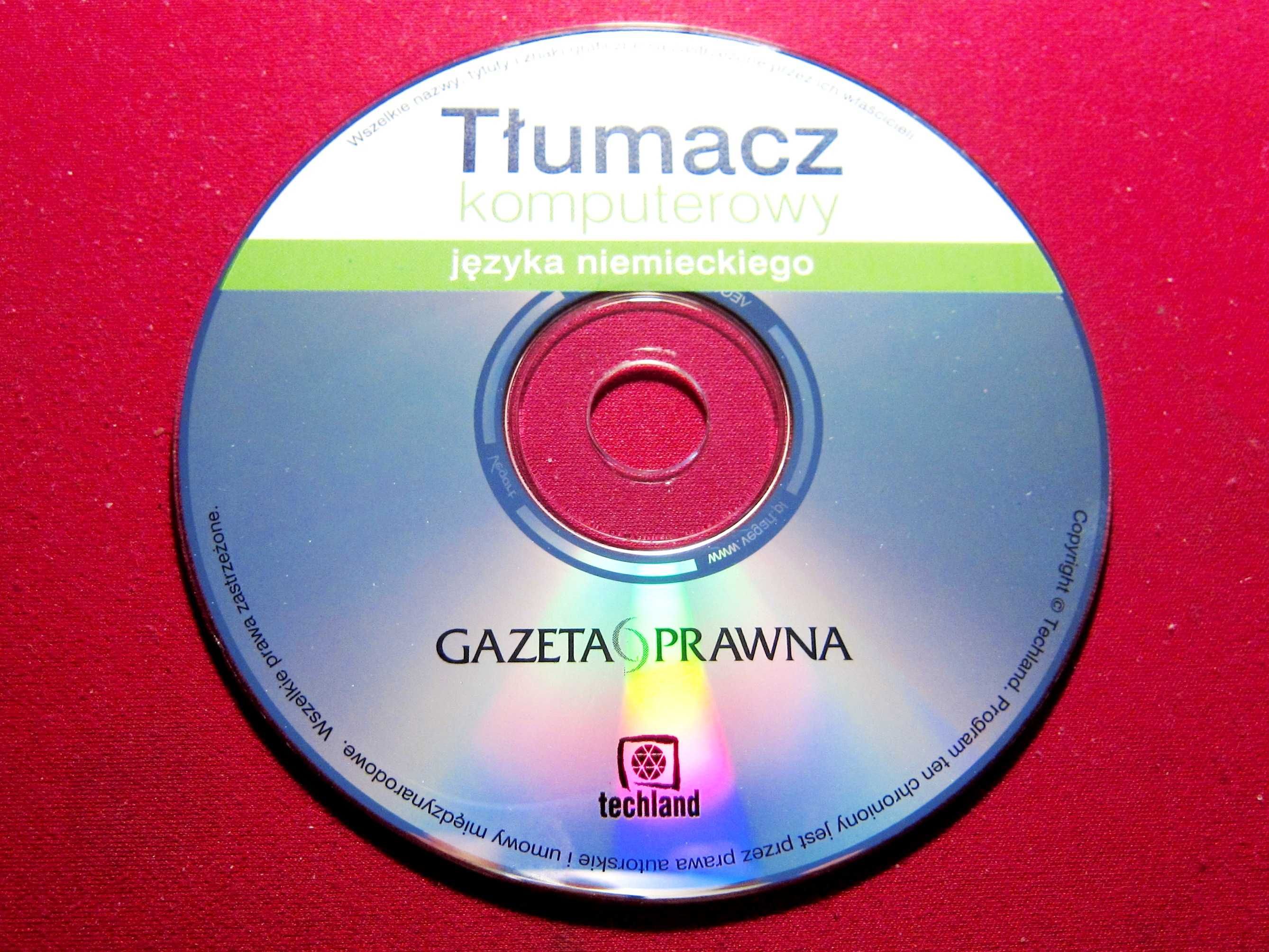 Tłumacz komputerowy języka niemieckiego płyta CD