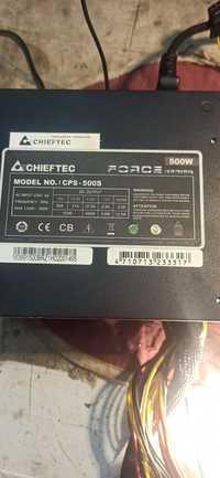 Блок питания компьютера,  CHIEFTEC CPS -500S.