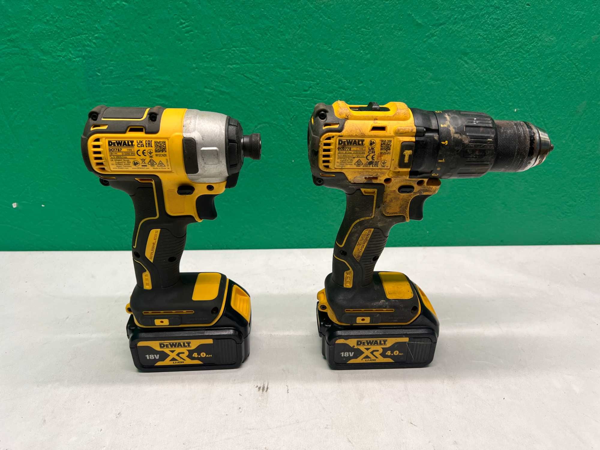 Zestaw Dewalt WKRĘTARKA DCD778 + ZAKRĘTARKA DCF787 2x4AH 18V